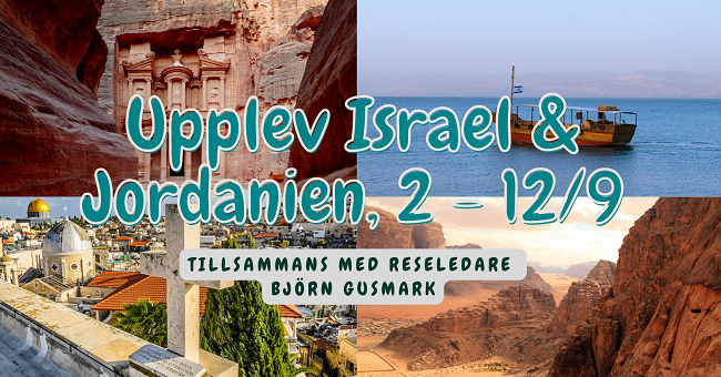 Upplev Israel & Jordanien 2-12 September 2023